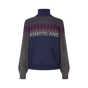 Kingsland Montez Rollneck Neule Tummansininen