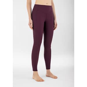Equiline Super High Waist Talvileggingsit Viininpunainen