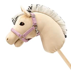 MHH Glitter Riimu Keppihevoselle Pinkki