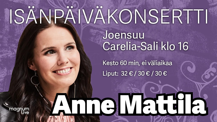 Isänpäiväkonsertti Anne Mattila