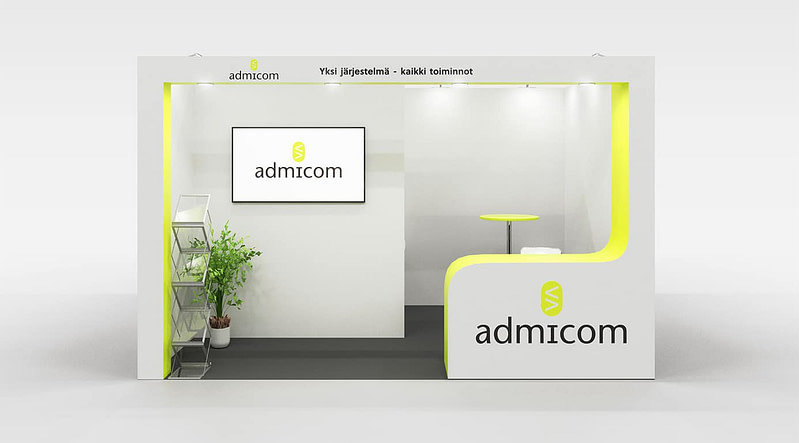 Admicon messuosasto, 3D mallinnus