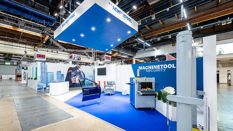 Machine Toolin osasto FinnSec-messuilla 2019