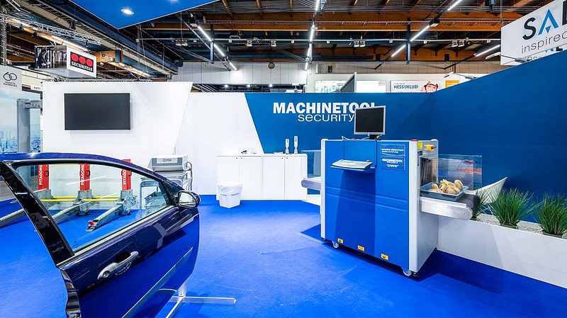 Machine Toolin osasto FinnSec-messuilla 2019
