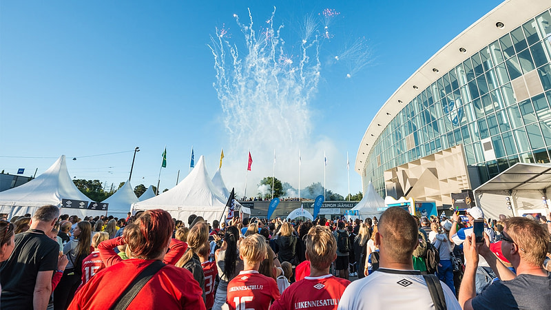 Helsinki Cup 2017 ilotulitus