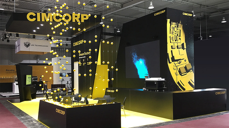 Cimcorp messuosasto