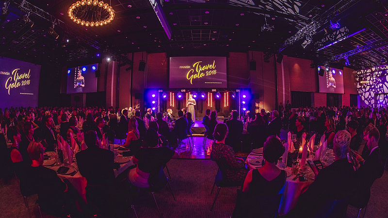 Finnish Travel Gala -yritystapahtuma