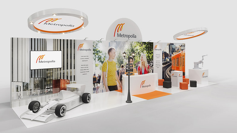 Metrpolian osaston 3D-mallinnus