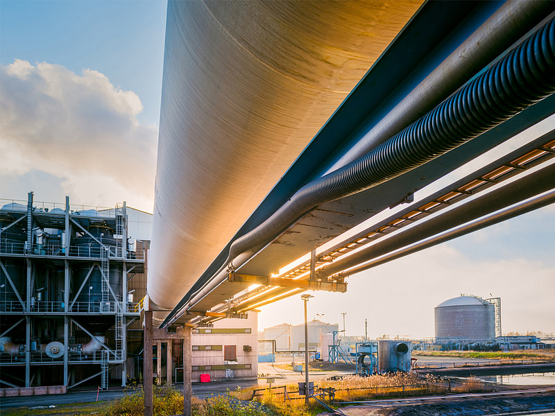 Kokkola Industrial Parkin teollisuuslaitoksia.