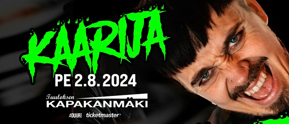 Käärijä konsetti Tuulos Kapakanmäessä
