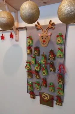 Asukkaiden joulukalenteri